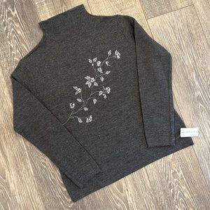 Embroidered Sweater